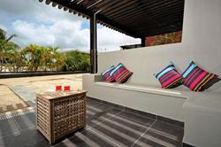 Eden Beach Hotel - Bonaire. Apartment terrace.